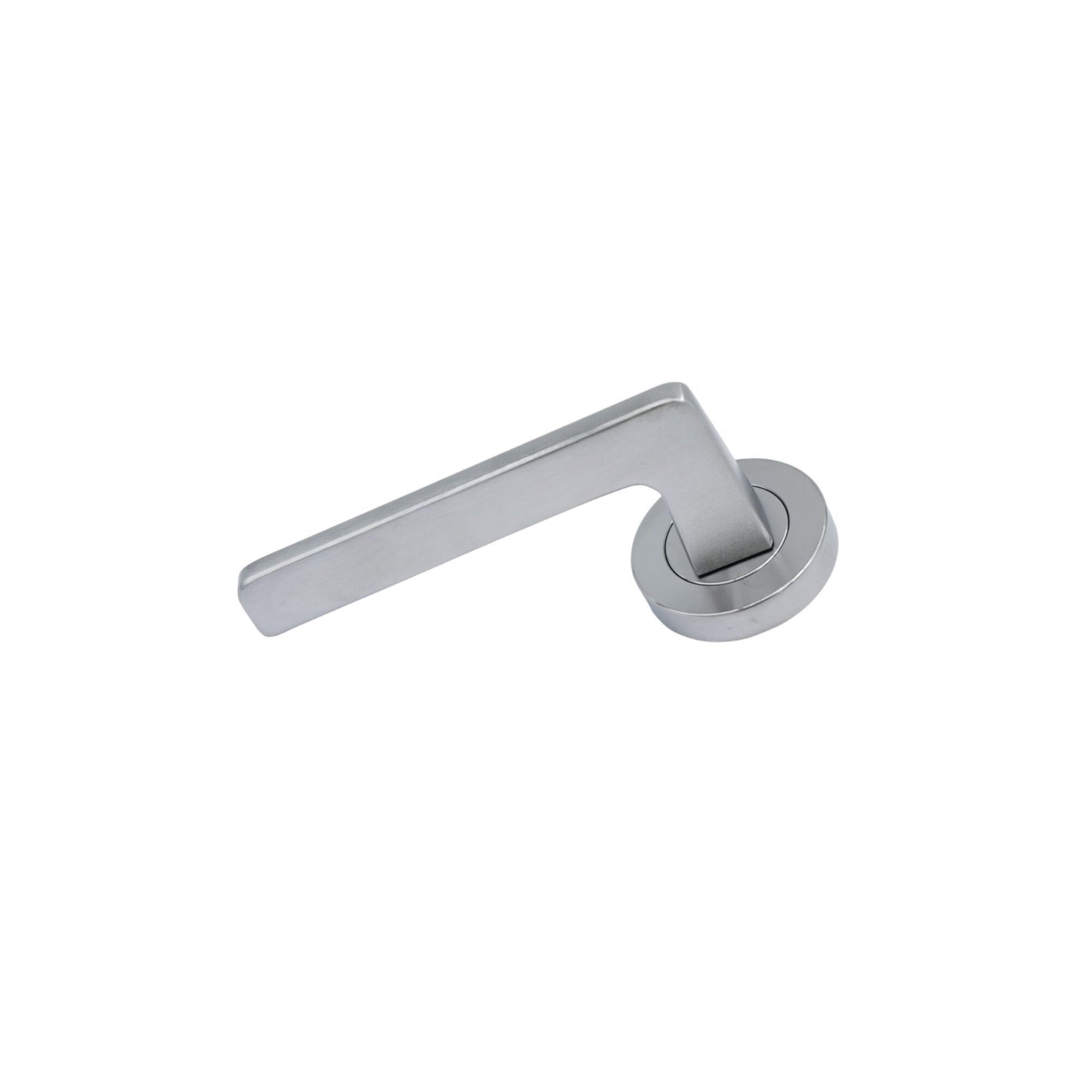 Symphony External Blank & Interior Lever – Round Rose Options | AMS Doors