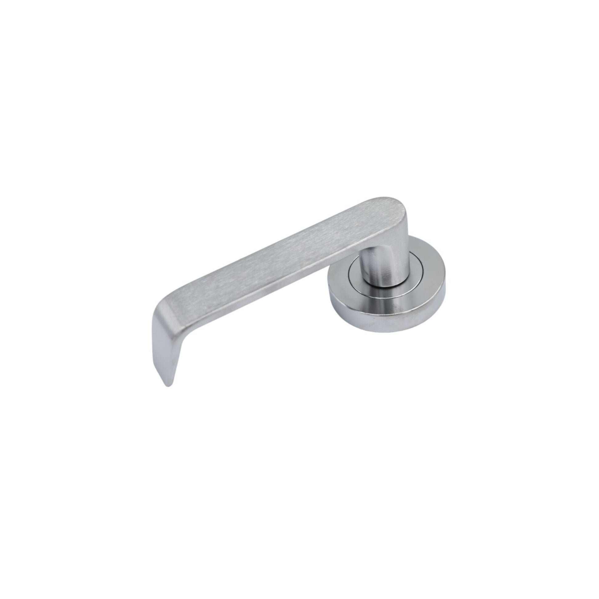 Symphony External Blank & Interior Lever – Round Rose Options | AMS Doors