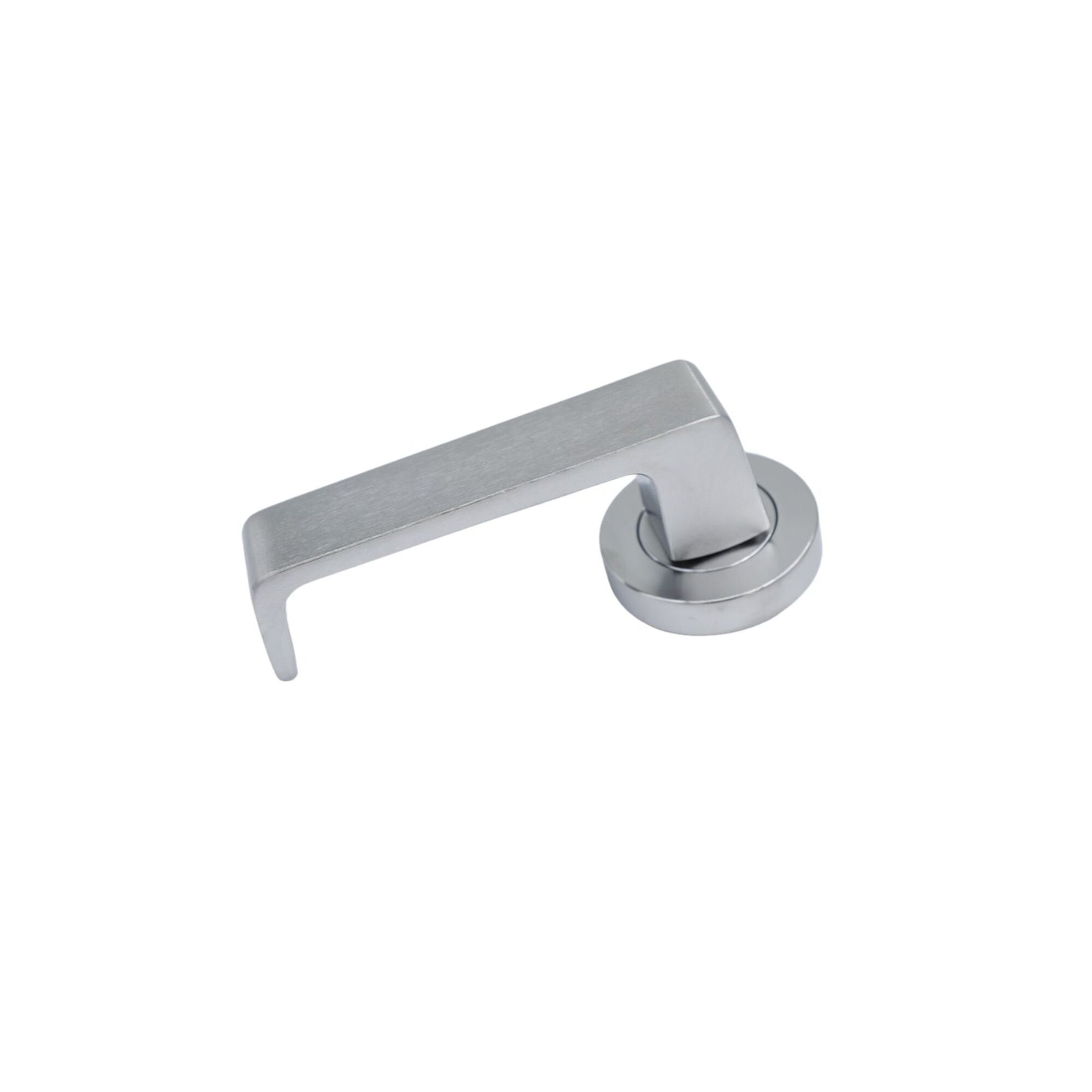 Symphony External Blank & Interior Lever – Round Rose Options | AMS Doors