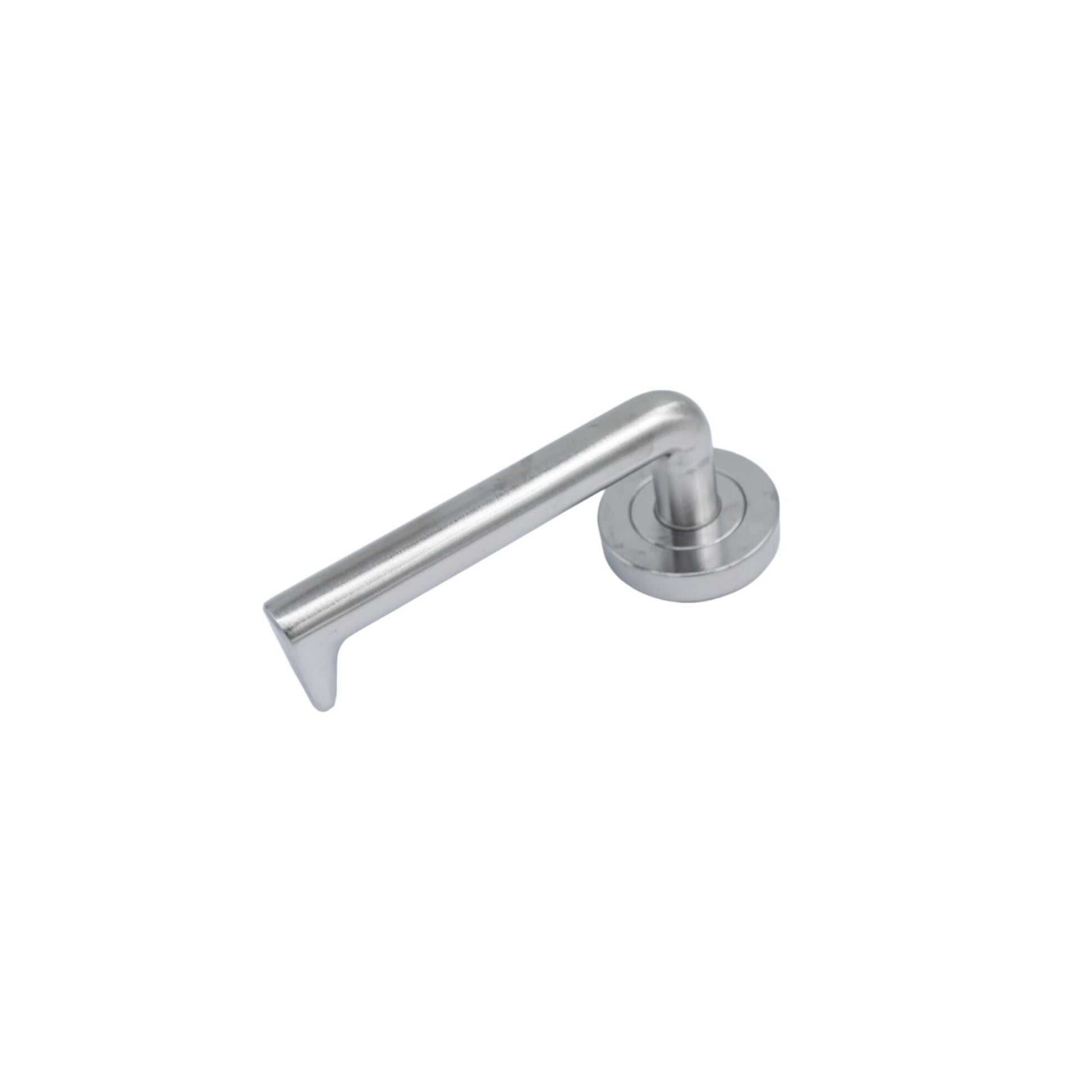 Symphony EXT Round Rose Fixed Half Set & Lever Options | AMS Doors