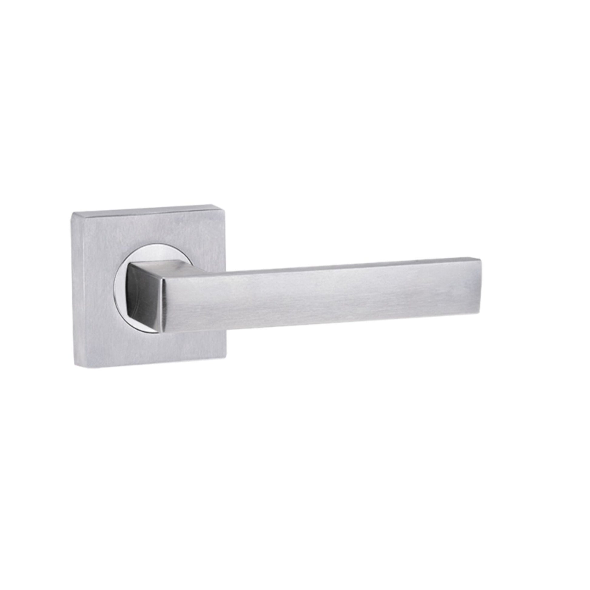 Symphony EXT Square Rose Half Set Lever | AMS Doors