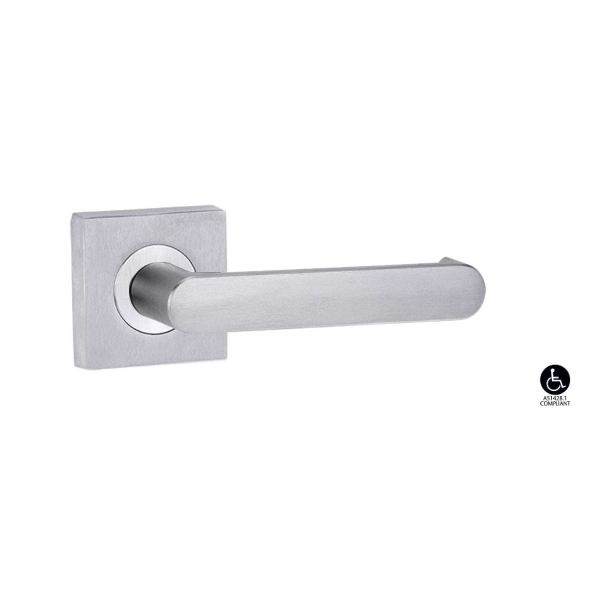 Symphony 166 Lever – Square Rose & Extended Round Rose Fixed Set Options | AMS Doors