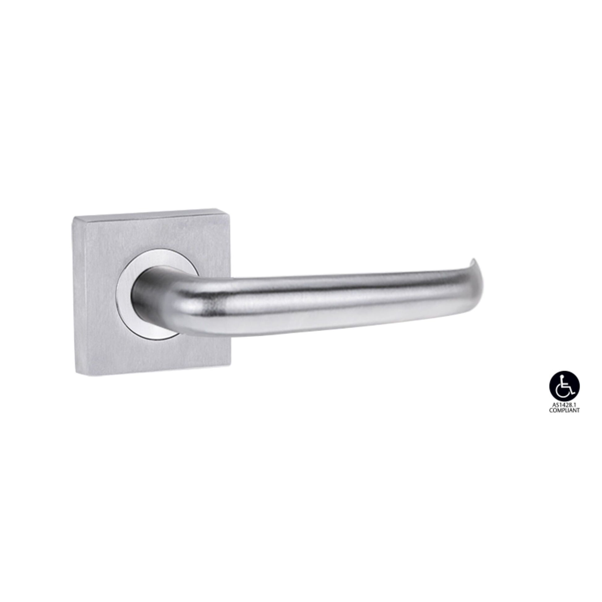 Symphony 178 & 180 Lever on Square Rose – Full Set | AMS Doors