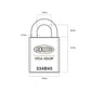 334B 45mm Brass Body Padlock 8.7mm Diameter Shackle with Multiple Options | AMS Doors