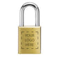 334B 45mm Brass Body Padlock 8.7mm Diameter Shackle with Multiple Options | AMS Doors