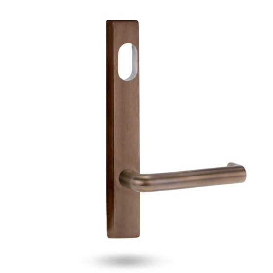 4801 Series Square End Plates – Cylinder Hole – Multiple Lever Options | AMS Doors