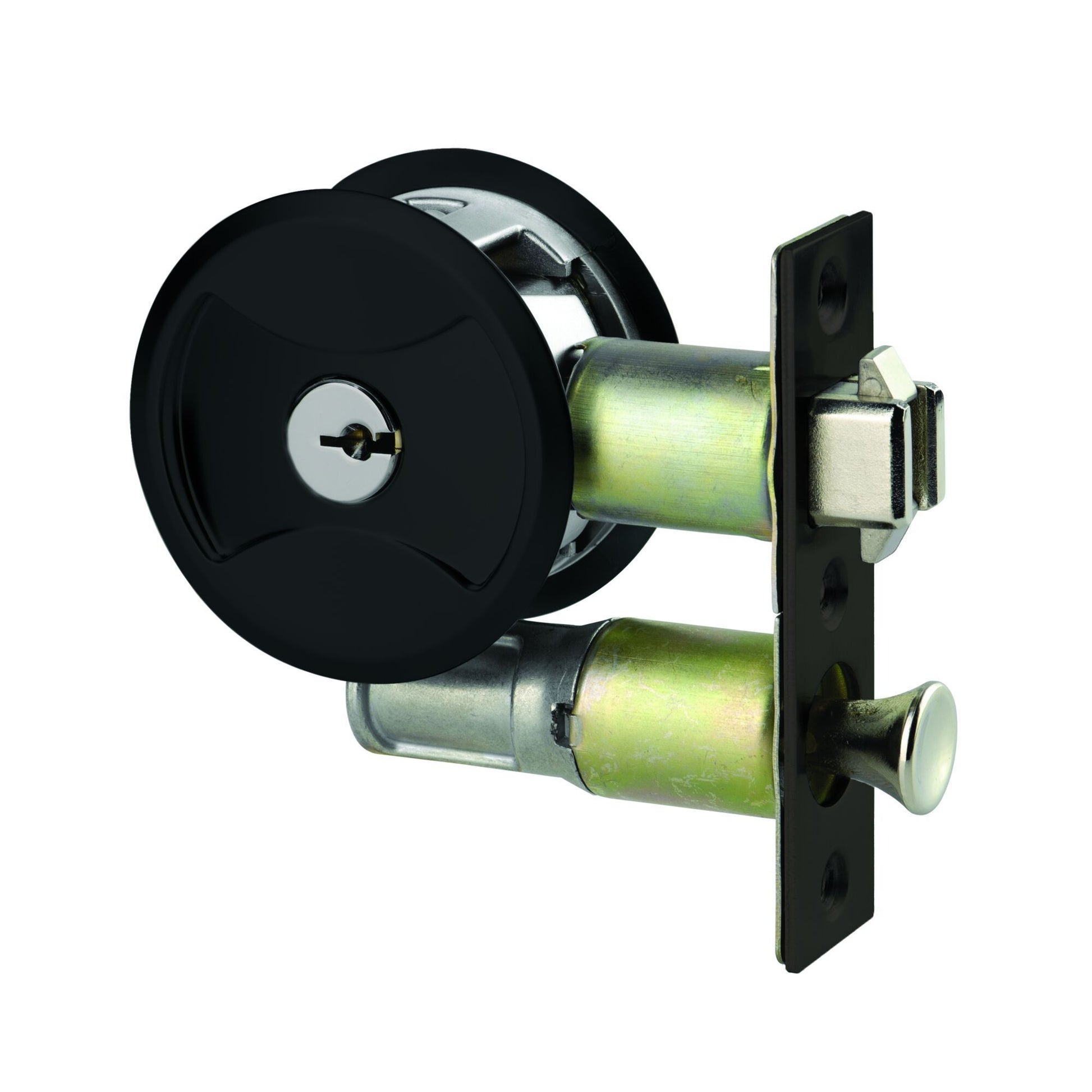 Symmetry Round Cavity Sliding Door Entrance Set – DP & 5KA Single Cylinder | AMS Doors