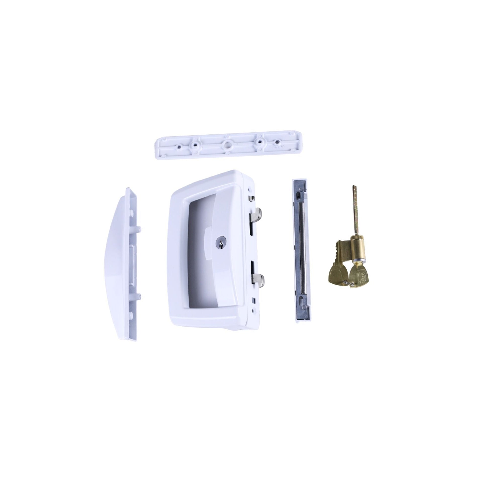 Onyx D Slim Pull – Uni Strike with Keying Variants | AMS Doors