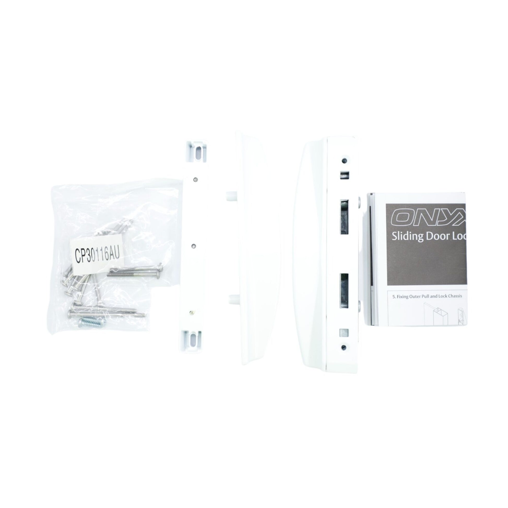 Onyx Slim Pull Dummy – Non Locking Side Fix Range | AMS Doors