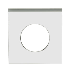 Velocity Small Rose Square Trim Escutcheon, Passage & Privacy