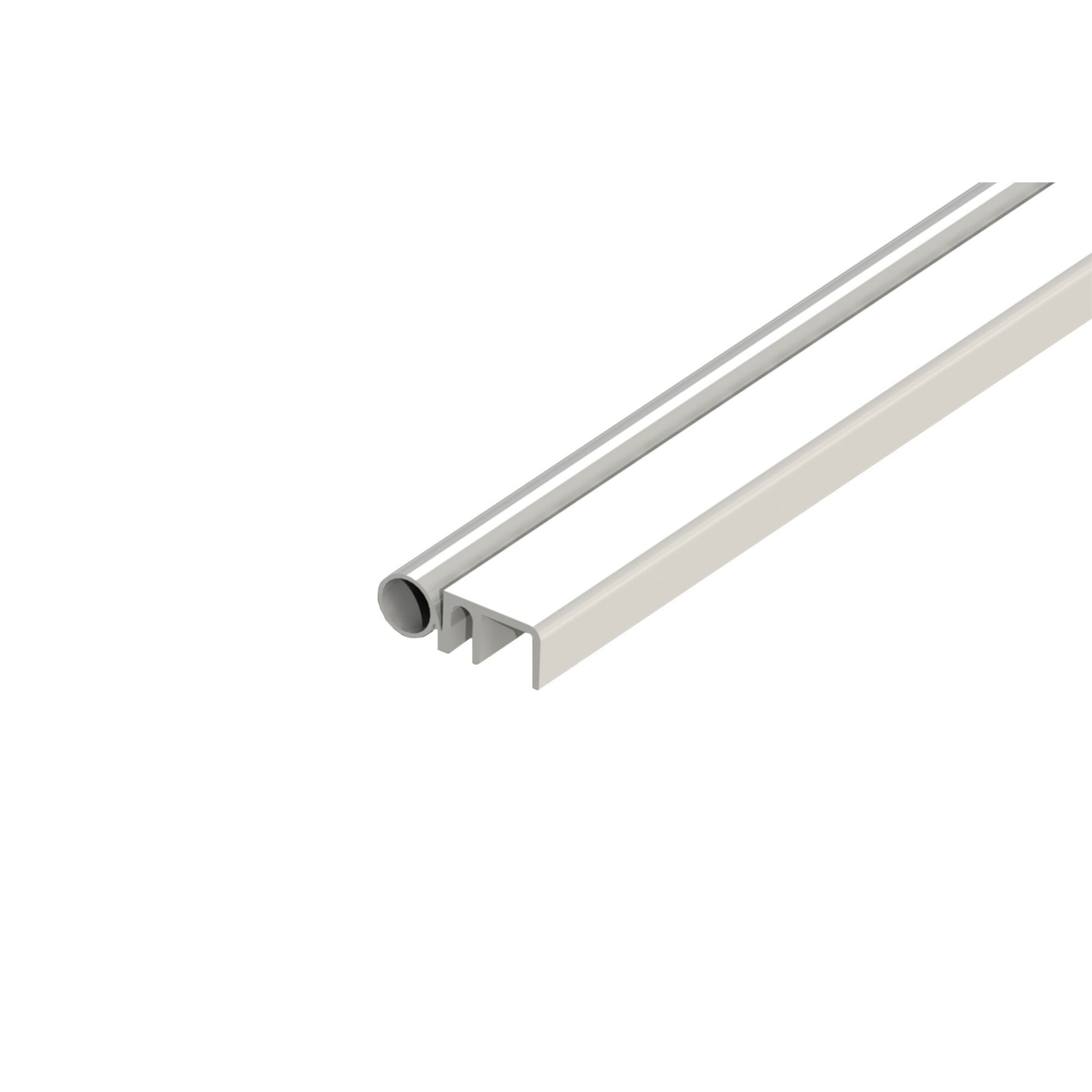 20X7mm Rigid & Flexible Pvc Perimeter Seal – 5.2M – Available In Brown & White | AMS Doors
