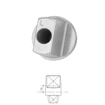 LH Offset 3 Degree Extended Spindles – Length Options | AMS Doors