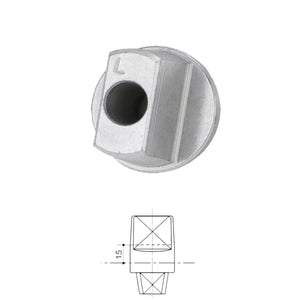 LH Offset 3 Degree Extended Spindles – Length Options | AMS Doors