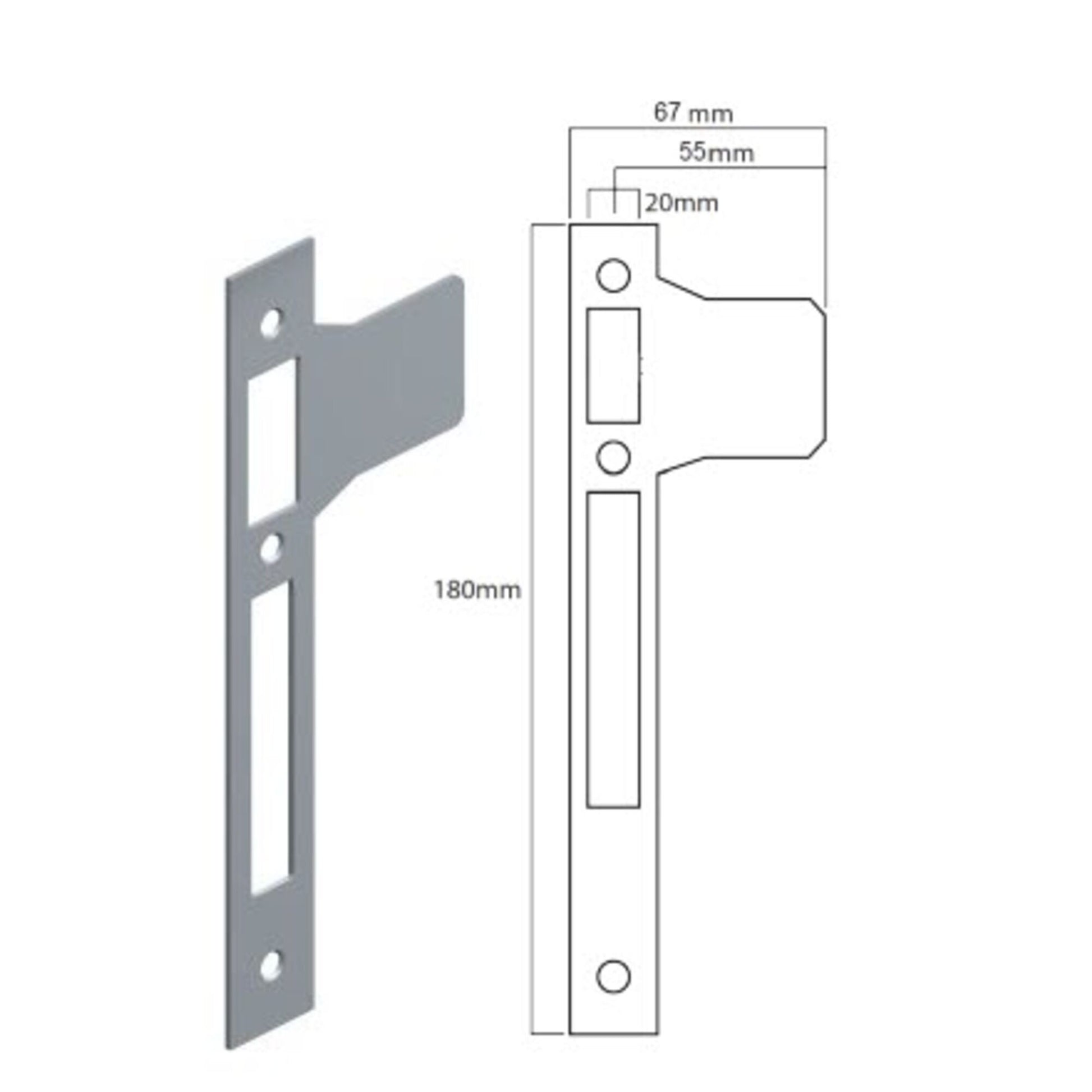 Strikes and Striker Plates – SS, Bifold & Universal Options | AMS Doors