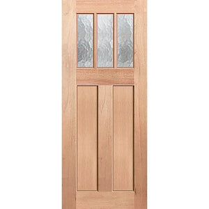 Edwardian-3L design adding privacy with artistic glass panels