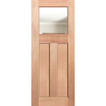 Clear double glazing softening light in Edwardian-G door