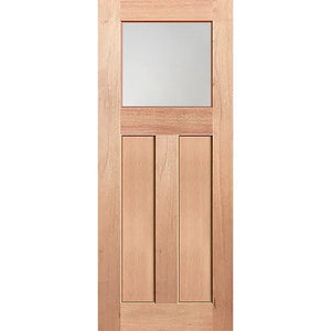 Soft translucent finish on Edwardian-G door glass