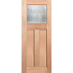 Cathedral texture glass insert in Edwardian-G design