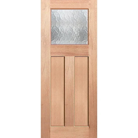 Cathedral texture glass insert in Edwardian-G design