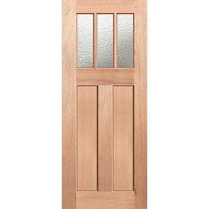 Edwardian-3L Entrance Door - Decorative Glass