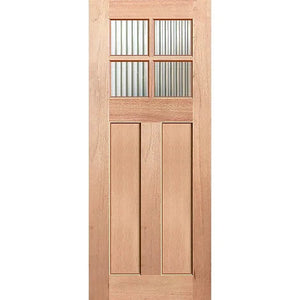 Edwardian-4L Internal Door - Decorative Glass
