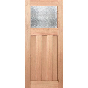 Edwardian V4P-G Internal Door - Toughened Glass