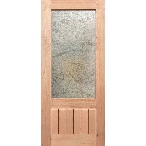 Elegant light control with rice paper and V-line