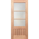 Dual-pane V-groove panel with elegant design