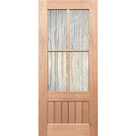 Decorative ripple panel with groove structure