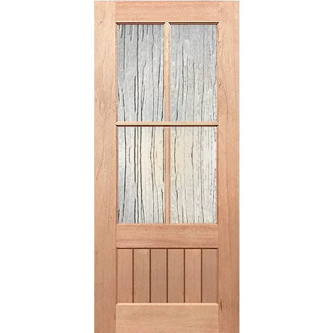 Decorative ripple panel with groove structure