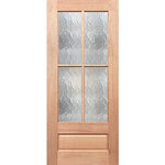 Cathedral glass sheet with embossed design by Paddington