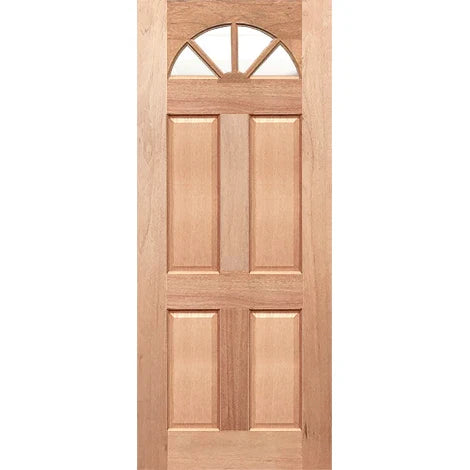 Fanlight entrance offering unfiltered natural light