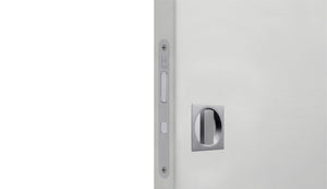 Square Privacy Flush Pull Kt Inc. BL015T S/ Door lock & Finger Pull