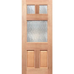Elegant glass design in classic Federation frame