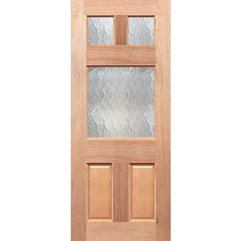 Elegant glass design in classic Federation frame