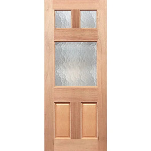 Elegant glass design in classic Federation frame
