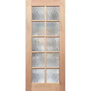 French 10L Entrance Door - Decorative Glass