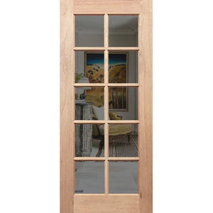 French 10L Entrance Door - Laminated Glass