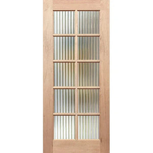 French 10L Entrance Door - Decorative Glass Options