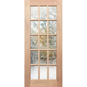 French 15L Entrance Door - Decorative Glass