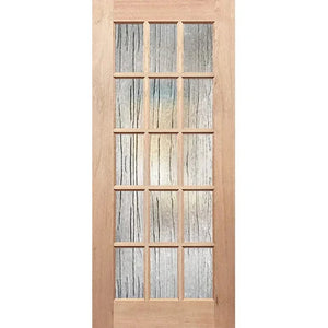 French 15L Seadrift look  textured glass panels