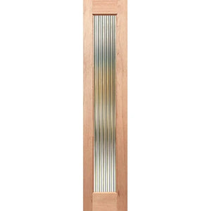 French V1L SL Internal Door - Toughened Glass