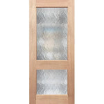 French 2G graceful door with artistic privacy panel