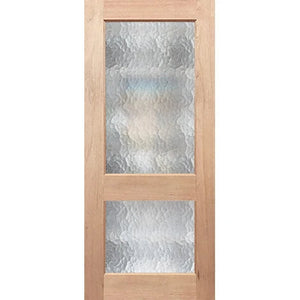 French 2G graceful door with artistic privacy panel
