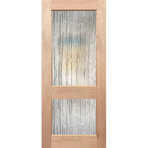 French 2G glass detail door with natural Seadrift look