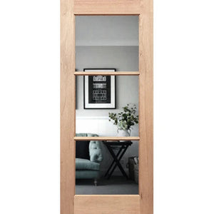 French 3L Entrance Door - Decorative Glass
