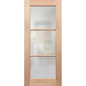 French 3L soft tone door with frosted clarity