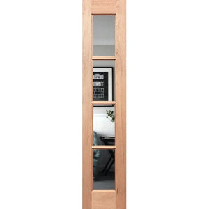 French 4L SL Entrance Door - Decorative Glass