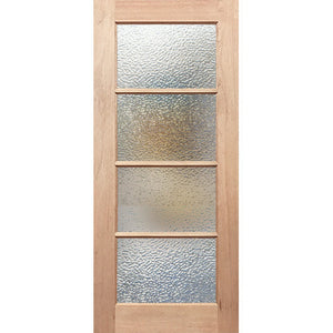 French 4L Entrance Door - Toughened Glass