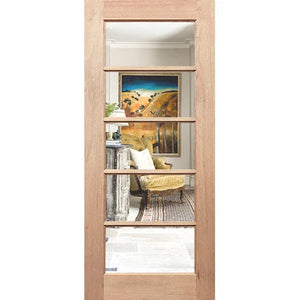 French 5L Entrance Door - Clear Glass